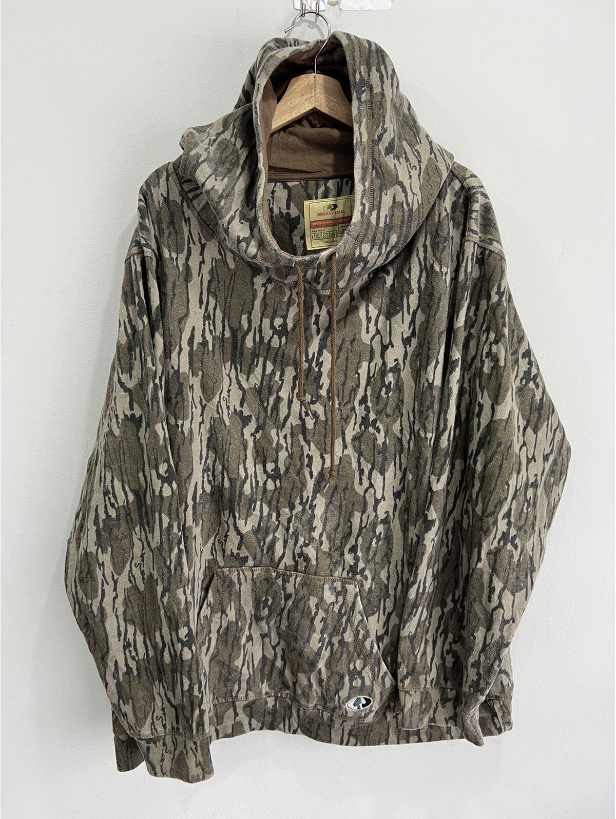 Vintage Camo Real Tree Mossy Oaks Hoodie Sweater 3xl